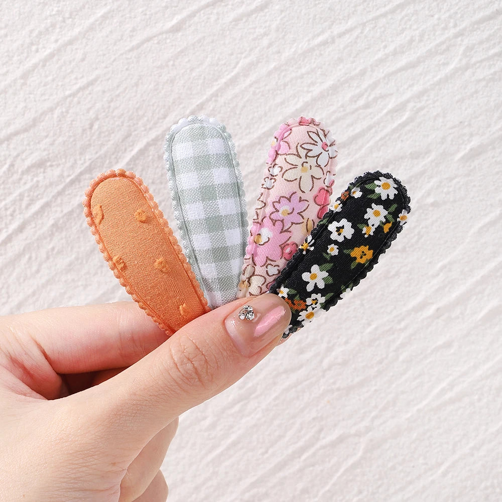 Charming Plaid Hair Clips Set™